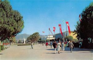 Izmir Turkey Lozan Gate Fair Grounds Vintage Postcard J44024