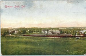 Winona Lake Vintage Indiana Postcard