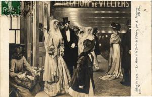 CPA AK Salon de 1909 A. FAUGERON Le Metro a la Sortie de l'Opera (707574)