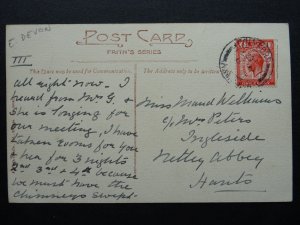 Devon COLYFORD Swan Hill c1920s Postcard by Frith