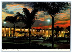 1969 Palm Beach International Airport West Palm Beach Florida FL Postcard