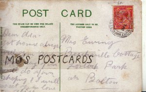 Genealogy Postcard - Ewing - Beechville Cottage - Lostock Park - Bolton - 9209A