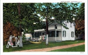 GAYHEAD, NY New York  MAPLEHURST  c1920s  Postcard