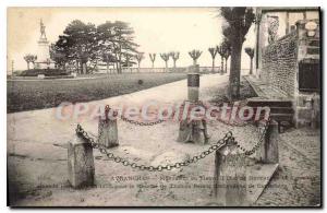 Old Postcard Avranches Henry II Monument