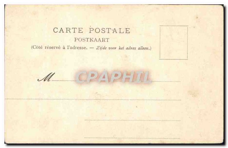 Old Postcard Brussels SAR Memorial Prince Albert and Princess