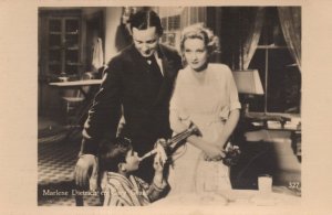 Marlene Dietrich & Cary Grant Dutch Film Movie Old Postcard