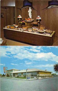 Jardines Restaurant US 6 IL 43 Tinley Park Illinois postcard