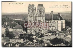 Old Postcard Toul La Cathedrale