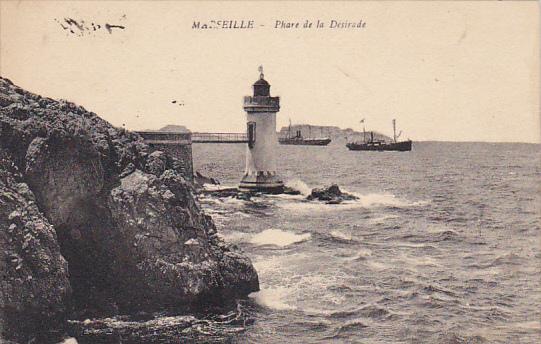 France Marseilles Phare de la Desirade Lighthouse