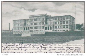 Exterior,  State Normal School,  Providence,  Rhode Island,  PU_1909