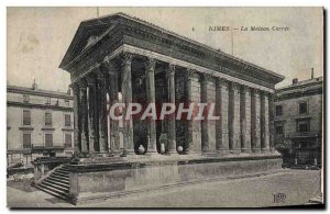 Old Postcard Nimes La Maison Carree