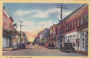Nevada Virginia City C Street Curteich