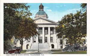 A24/ Tallahassee Florida Fl Postcard c1920 State Capitol East Front 1