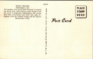 Postcard Hotel Severin in Indianapolis, Indiana~123