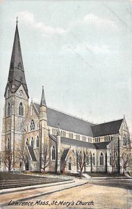 Saint Marry Church Lawrence, Massachusetts MA