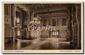 Old Postcard Cannstatt Stuttgart Schloss Wilhelms Festsaal