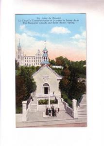 Memorial Church, Spring Ste Anne de Beaupre Quebec,