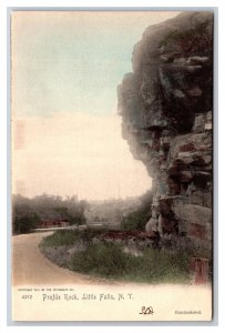 Profile Rock Great Lock Little Falls New York NY UNP Rotograph UDB Postcard U23