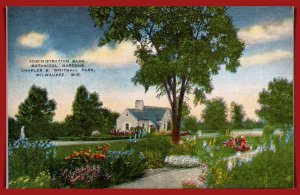 Wisconsin, Milwaukee - Botanical Gardens - Admin Building - [WI-286]
