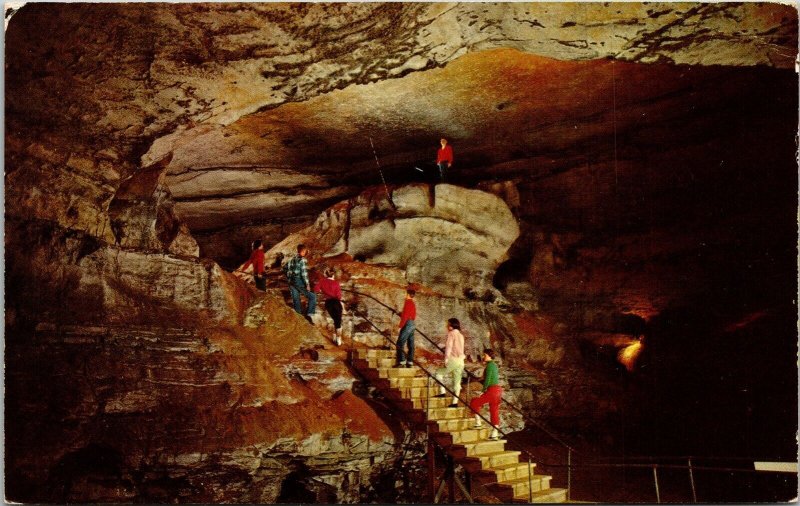 Booths Amphitheatre Mammoth Cave National Park KY Kentucky Postcard PM Cancel 