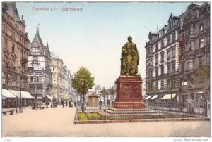 Goetheplatz, FRANKFURT A. MAIN (Hesse), Germany, 1900-1910s