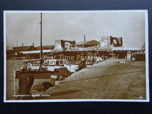 Dorset POOLE Hamworthy Bridge c1950's RP Postcard by Dearden & Wade