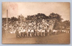 J89/ Columbus Ohio RPPC Postcard 1912 Ohio Field Football Stadium 365