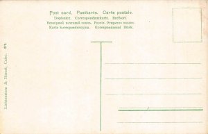 L382 Egypt Suez Panoramic view vintage postcard