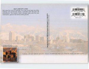 Postcard Salt Lake City, Utah