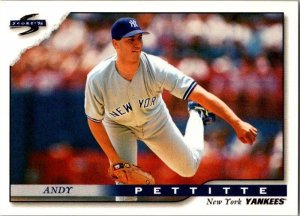 1996 Score Baseball Card Andy Pettitte New York Yankees sk20745