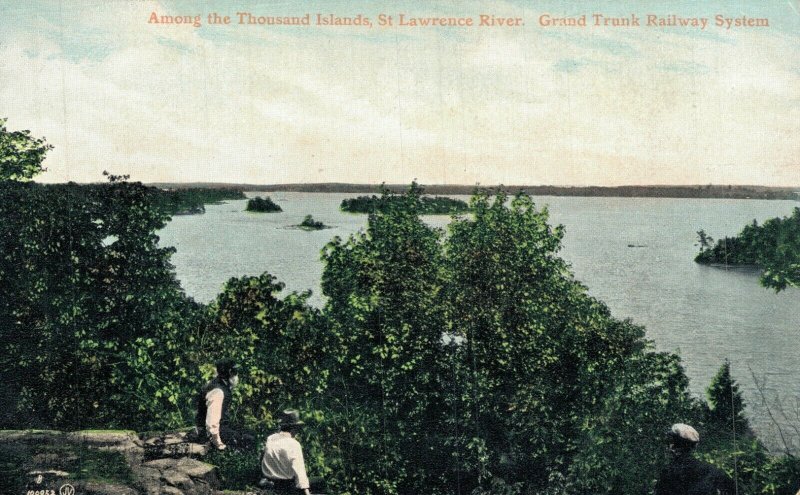 Canada Among Thousand Islands St Lawrence River Grand Trunk Railway System 07.02 