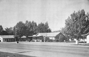 Montrose Colorado Trav O Tel Motel Street View Antique Postcard K88637