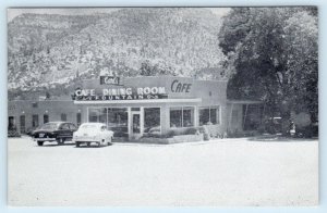 ORDERVILLE, Utah UT ~ Roadside CARL'S CAFE Valley Motel c1950s Postcard