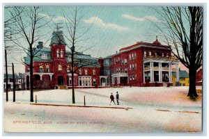 1910 House of Mercy Springfield Massachusetts MA Antique Posted Postcard