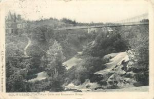 Bournemouth Alum Chine and Suspension bridge 1904