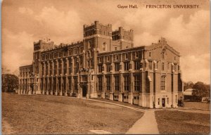 Vtg 1908 Guyot Hall Princeton University New Jersey NJ Postcard