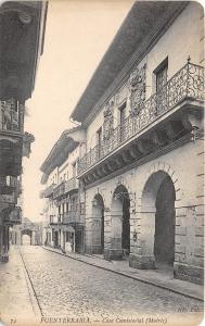 B93449 casa consistorial mairie   fuenterrabia  spain