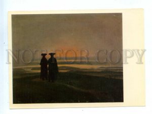 542272 1980s years Caspar David Friedrich two on shore Hermitage Aurora