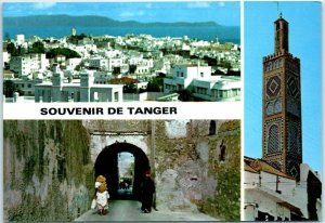 Postcard - Views of Tangier, Coast of Spain in the Background - Tangier, Morocco