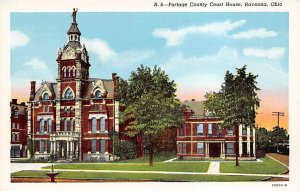Portage County Court House Ravenna, Ohio USA
