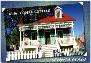 Postcard - King-Tisdell Cottage - Savannah, Georgia