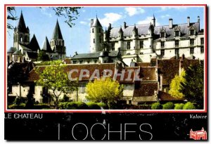 Postcard Modern Chateaux of the Loire Loches