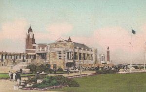 West Bathhouse Facing Ocean Jones Beach State Park NY USA Old Postcard