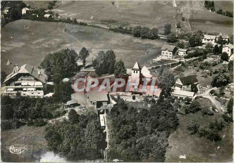 Modern Postcard St Hilaire du Touvet Isere The station Funicular The Church a...