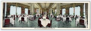 c1910s Main Dining Room Hotel De Soto New Orleans LA, Fold Out Panorama Postcard