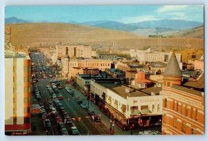 Missoula Montana MT Postcard Trading Center For Western Part Of The State c1960s