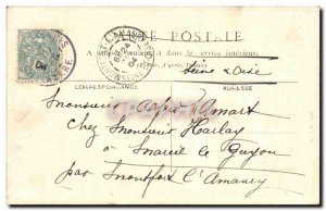 Old Postcard Paris Porte Saint-Martin Boulevard and