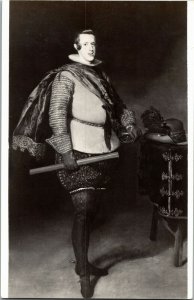 Portrait Philip IV of Spain by Diego Velasquez, Ringling Art Museum Postcard J33