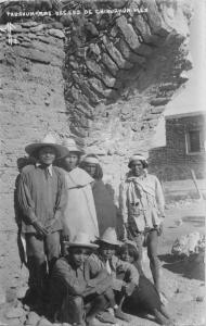 TARAHUMARAS DELEDO de CHIHUAHUA MEXICO REAL PHOTO POSTCARD~NATIVE AMERICANS