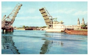 Illinois Joliet Illinois Waterway Draw Bridge